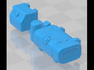 Hino 500 FC 2020 Printable Truck 3Dプリントモデル