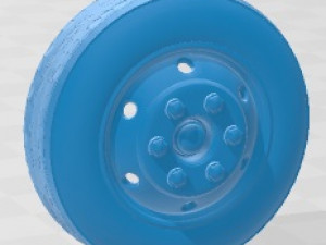 Isuzu NPS 300 2015 Printable Truck 3D printmodel