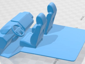 Isuzu NPS 300 2015 Printable Truck 3D printmodel