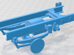 Isuzu NPS 300 2015 Printable Truck 3D printmodel