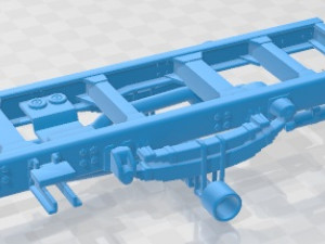 Isuzu NPS 300 2015 Printable Truck 3D printmodel