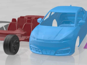 Cupra Tavascan 可打印汽车 3D 打印模型