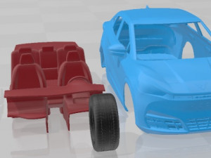 Cupra Tavascan Printable Car 3D 打印模型