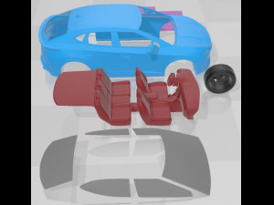 Cupra Tavascan Printable Car 3D 打印模型