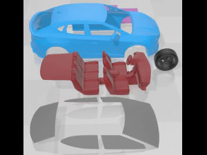 Cupra Tavascan Printable Car 3D Print Model