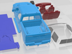 F 150 Tremor 2024 Printable Car 3D 프린트 모델