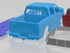 F 150 Tremor 2024 Printable Car 3D 프린트 모델