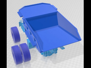 Caterpillar Haul Truck 797B Printable Dumper 3D 프린트 모델