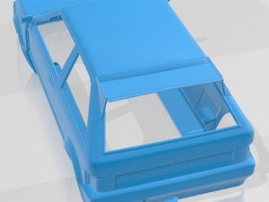Seat Ibiza 1993 MK1 Custom Printable Body Car Model Cetak 3D