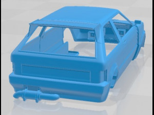 Seat Ibiza 1993 MK1 Custom Printable Body Car Model Cetak 3D