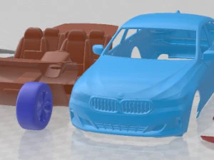 Auto stampabile Serie 6 GT Basic 2020 Modello di stampa 3D
