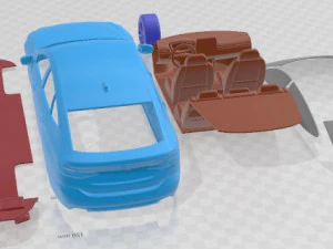 6 Series GT Basic 2020 Printable Car 3D Print Model