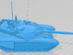 T 90 SM Printable Tank 3D Print Model