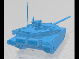 T 90 SM Printable Tank 3D 프린트 모델