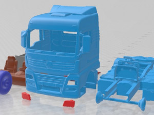 Volkswagen Meteor 2020 Printable Truck 3Dプリントモデル