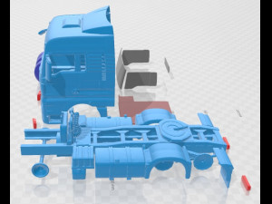 Volkswagen Meteor 2020 Printable Truck Modelo de Impressão 3D