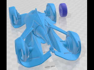 Chevrolet Chaparral 2X VGT Printable Car 3D Принт Модель