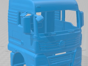Volkswagen Meteor 2020 Printable Cabin Truck 3D Принт Модель