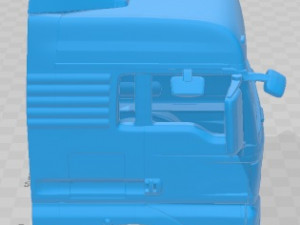 Volkswagen Meteor 2020 Printable Cabin Truck 3D Принт Модель