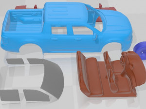 Maverick Lariat 2022 Printable Car Modèles 3D en vedette