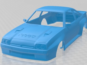 Opel Manta I400 1987 Printable Body Car 3D 打印模型