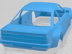Carro com carroceria imprim&iacute;vel Opel Manta I400 1987 Modelo de Impressão 3D