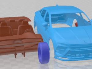 Hyundai Sonata 2024 Printable Car Modelo de Impressão 3D
