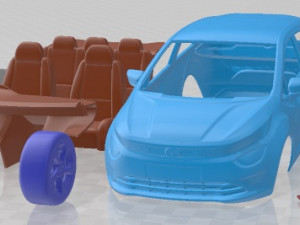 Tata Altroz 2020 Printable Car 3D Print Model