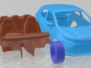 Tata Altroz 2020 Printable Car 3D Принт Модель