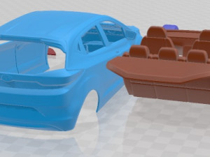 Tata Altroz 2020 Printable Car 3D Принт Модель