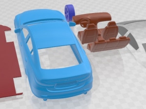 Mazda 6 Sedan 2015 Printable Car 3D Druckmodell