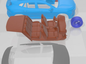 Chevrolet Trax RS 2024 Printable Car 3D Принт Модель