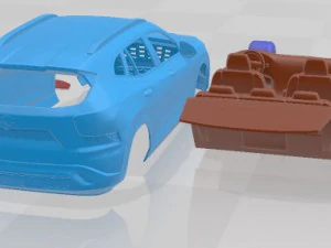Chevrolet Trax RS 2024 Printable Car 3D Print Model