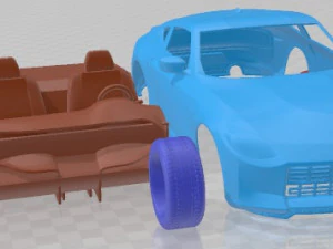 Nissan Z 2023 Printable Car 3D Print Model