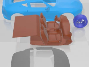 Nissan Z 2023 Printable Car 3D Print Model