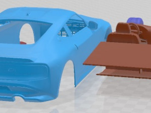 Nissan Z 2023 Printable Car Modelo de Impressão 3D