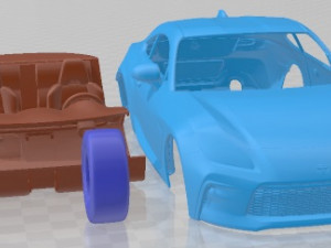 Toyota GR 86 2022 Printable Car 3D 프린트 모델
