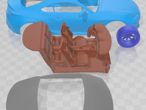 Toyota GR 86 2022 Printable Car 3D 프린트 모델