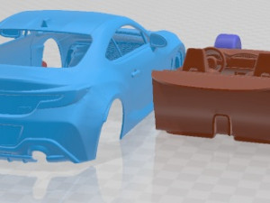 Toyota GR 86 2022 Printable Car 3D 프린트 모델