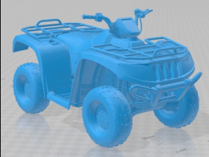 ATV Quad AC 700 Printable 3D Print Model