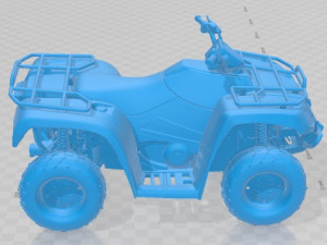 ATV Quad AC 700 Printable 3D Print Model