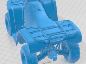 ATV Quad AC 700 Printable 3D Print Model