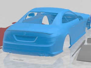 Mercedes Benz SL Class R321 AMG 2013 Printable Car 3D Принт Модель