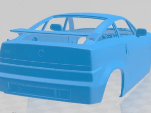 Alfa Romeo SZ 1989 Printable Body Car 3D Print Model