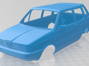 Alfa Romeo Z33 1984 Printable Body Car 3D 打印模型