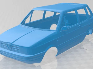 Alfa Romeo Z33 1984 Printable Body Car 3D Print Model