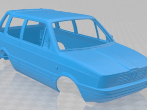 Alfa Romeo Z33 1984 Printable Body Car 3D printmodel