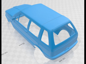 Alfa Romeo Z33 1984 Printable Body Car 3D printmodel