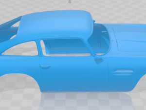 Aston Martin DB5 Printable Body Car Modelo de impresión 3D