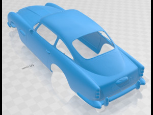 Aston Martin DB5 Printable Body Car Modelo de impresión 3D